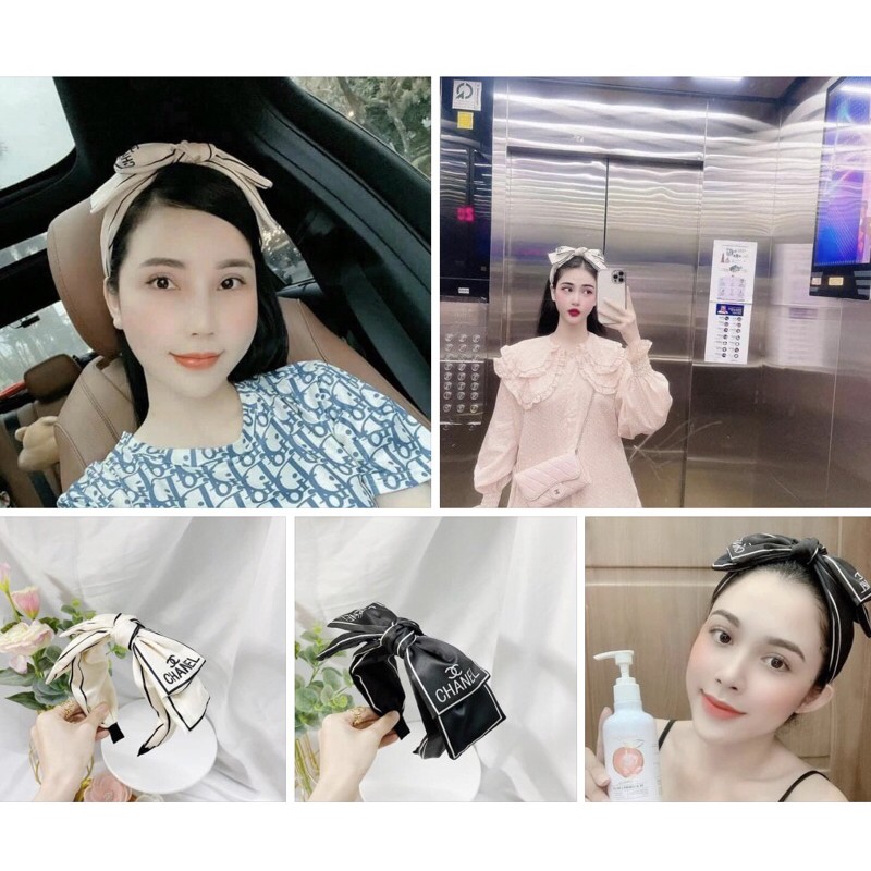 Băng Đô Bờm tóc Cài tóc chael sang chảnh