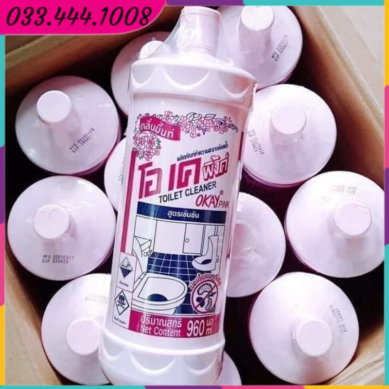 Nước Tẩy Nhà Tắm, Tolet OKAY Thái Lan 960 ML - THÁI LAN