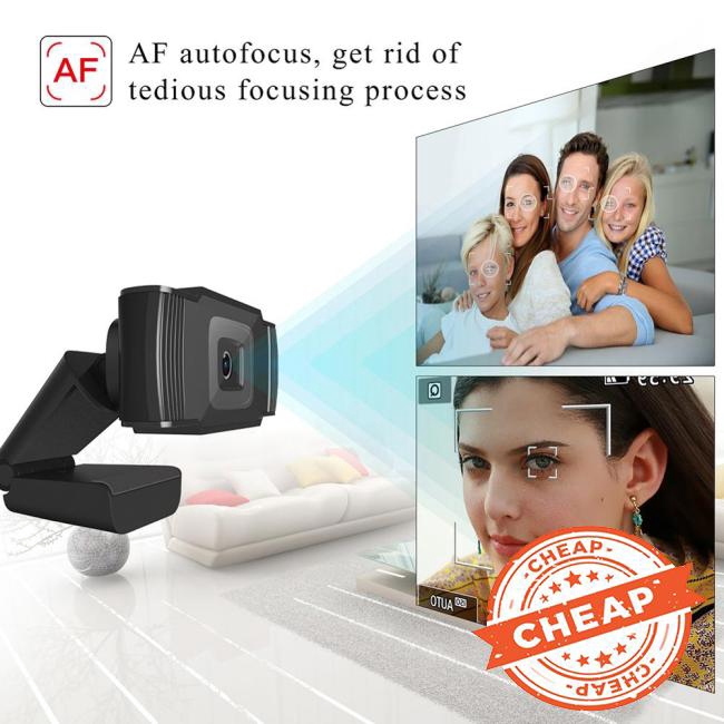 Webcam Hd 1080p 5mp Usb3.0 Tự Động Có Mic Cho Máy Tính / Laptop | BigBuy360 - bigbuy360.vn