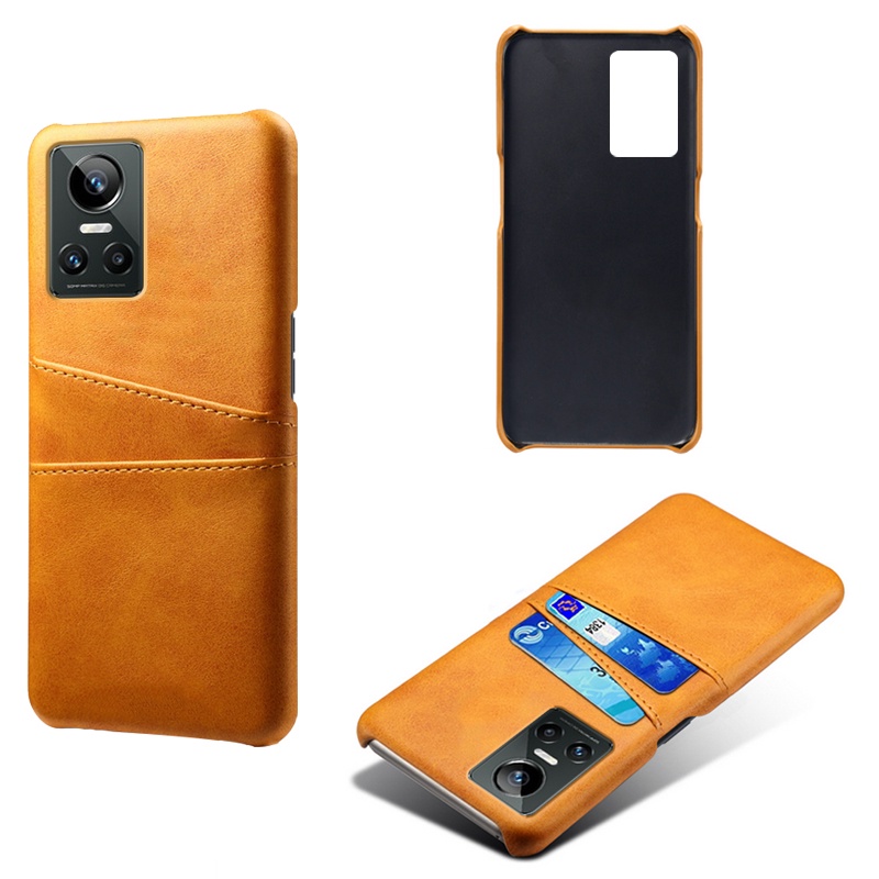Ốp Điện Thoại Da PU Chống Sốc Kèm Ngăn Đựng Thẻ Cho Realme GT NEO3 5G