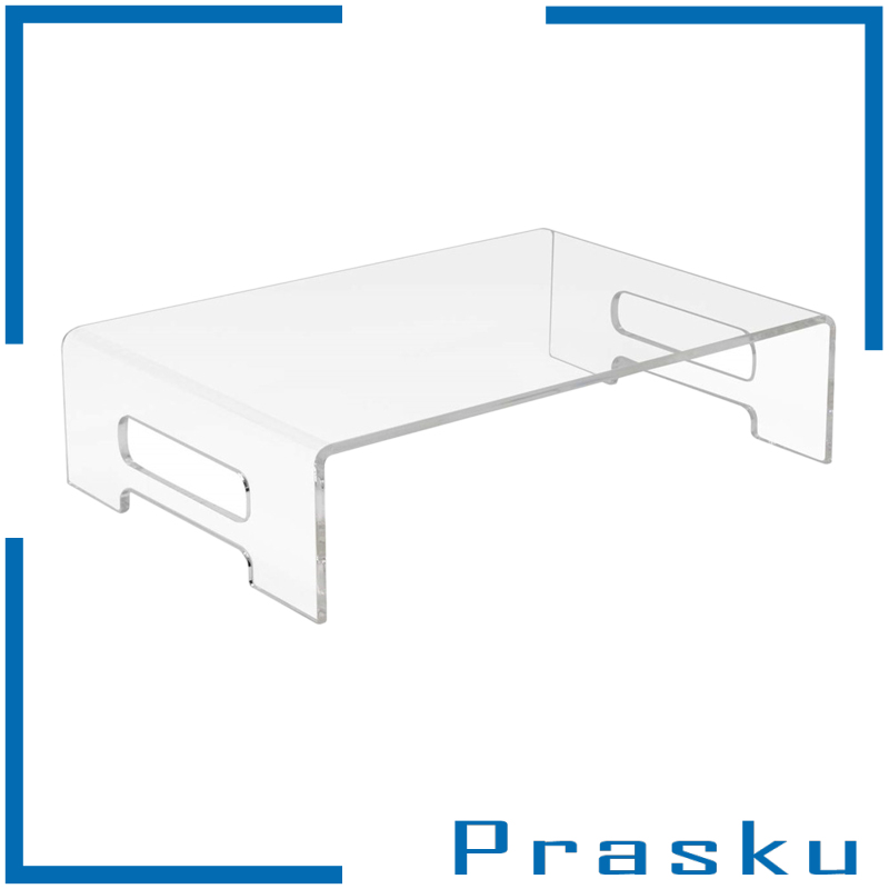 [PRASKU]Clear Monitor Stand Platform Laptop Printer Riser Bed Tray Home Office | BigBuy360 - bigbuy360.vn