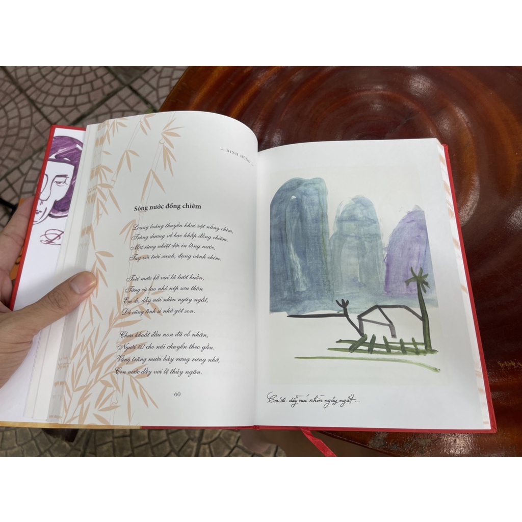 Sách - [in 345 cuốn bìa cứng] Đường vào tình sử- Đinh Hùng – Truongphuongbooks
