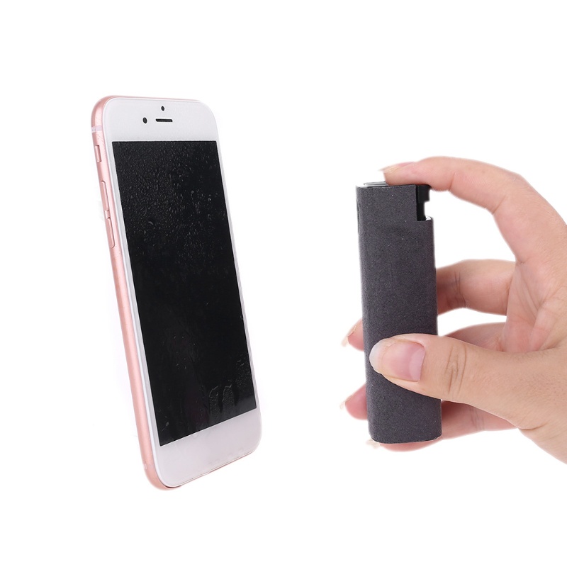 1 set khăn lau màn hình máy tính/ điện thoại/ máy tính bằng sợi nhỏ gọn tiện dụng