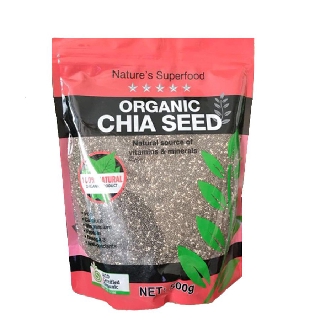 1000G Hạt Chia Úc Healthy Nuts & Seeds Organic Chia Seeds BLACK PINK 1KG