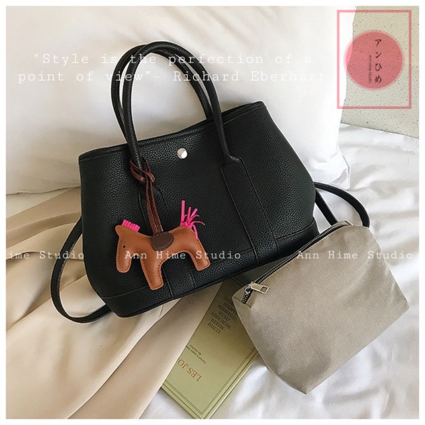 Túi đeo vai nữ lớn tag ngựa cỡ lớn công sở T052128