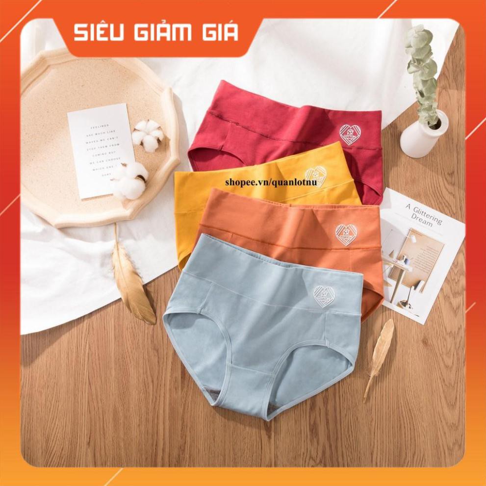 Quần Lót Cotton Gen Bụng Bóp Eo Màng Kháng Khuẩn Cao Cấp CC02