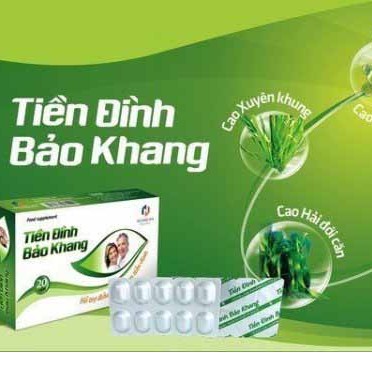 Tiền Đình Bảo Khang - Hỗ trợ điều trị các triệu chứng rối loạn tiền đình, tê bì tay chân (Hộp 2 vỉ x 10 viên)