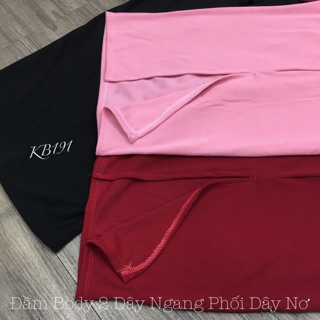 Váy Body 2 Dây Ngang Phối Dây Nơ - Siêu Phẩm 110cm - VD06 | BigBuy360 - bigbuy360.vn