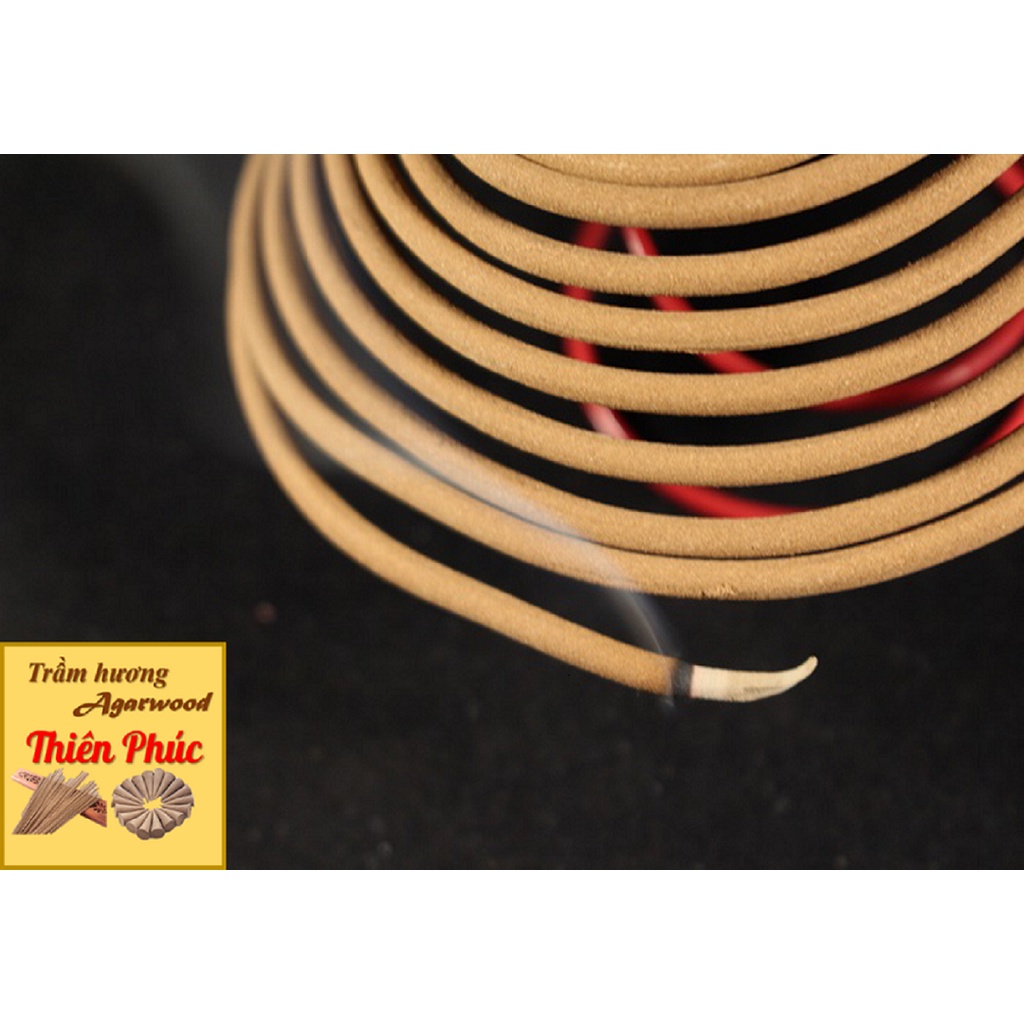 Nhang vòng trầm hương cao cấp 24 giờ, 3.5 giờ - Nhang sạch,mùi hương tuyệt dịu,tỏa hương xa