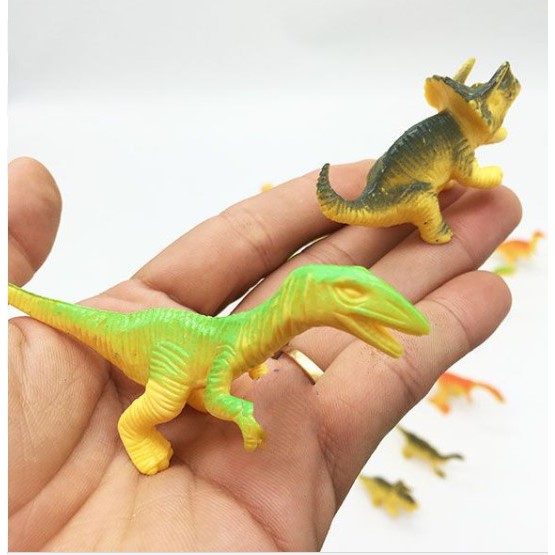 Bộ đồ chơi 24 loài khủng long tuyệt chủng mini bằng nhựa Dinosaur