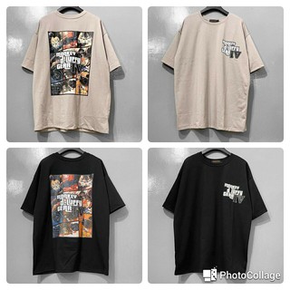 Áo tay lỡ Monkey a Luffy Gear unisex