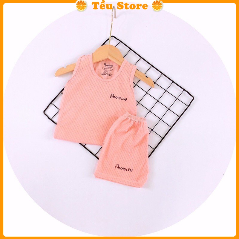 Bộ ba lỗ cho bé trai bé gái YOOKIDS chất cotton sợi tre nhẹ mát thút mồ hôi cực tốt cho bé 1 2 3 4 tuổi