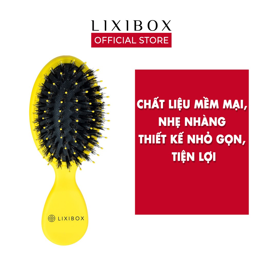 Lược Lixibox đầu lông mềm