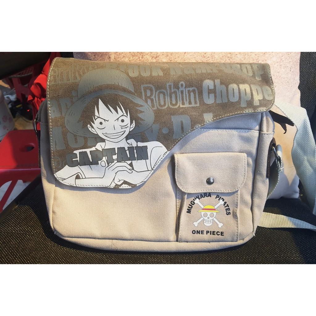 [ 30 x 25cm ] Cặp chéo cỡ trung vải bố Canvas anime - Baystore