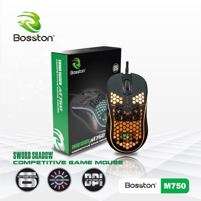 &lt;NEW&gt; Chuột Bosston M750 LED Gaming