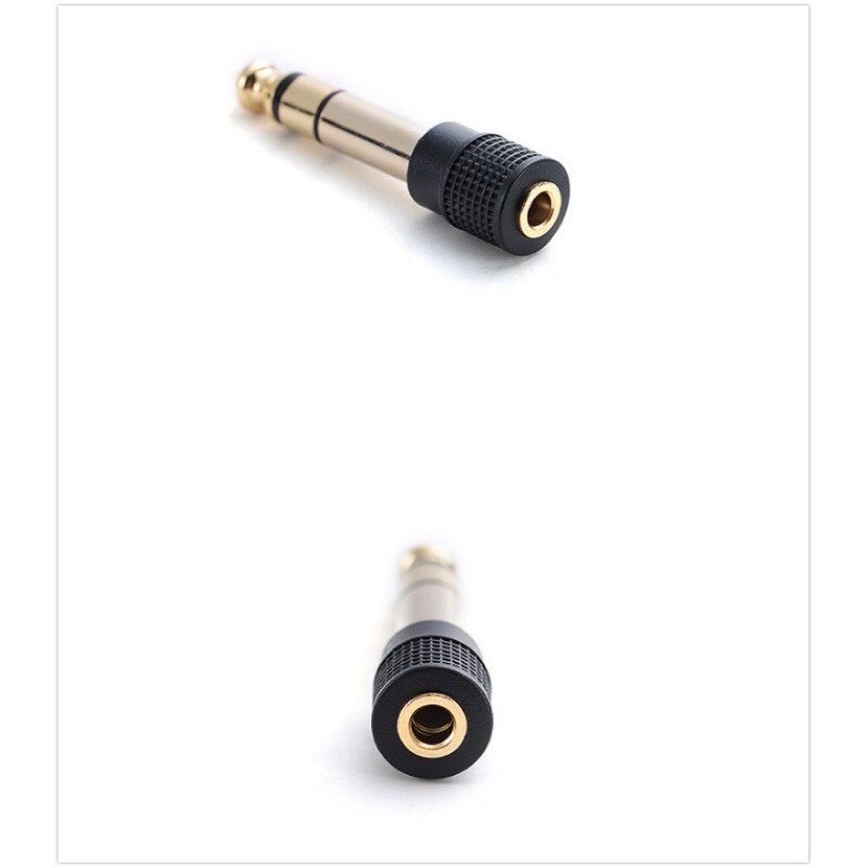 Jack 6ly ra 3.5, rắc chuyển 6 ly cao cấp zắc chuyển tai phone, soundcard kết nối các thiết bị âm thanh