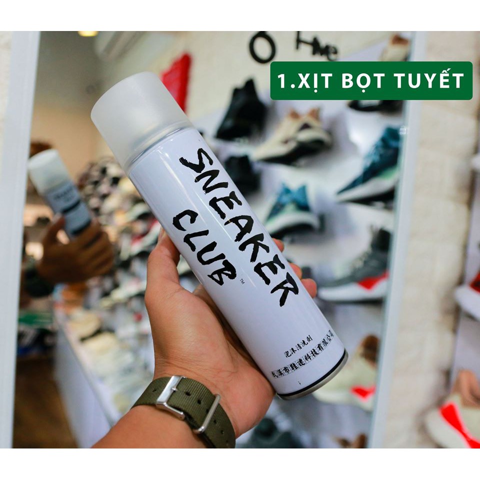 Giày thể thao Nam/Nữ Fit_chai xịt bọt tuyết