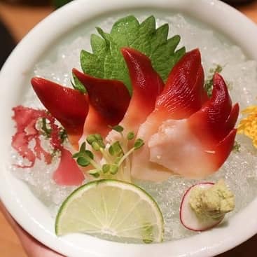 SÒ ĐỎ HOKKIGAI NHẬT BẢN hiệu NISSI / MÓN ĂN SASHIMI