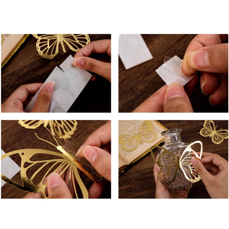 Set 10 Túi 8 Kiểu Giấy Phong Cách Vintage Trang Trí Thủ Công