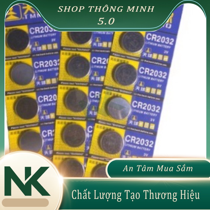 [Giá 1 Viên] Pin Cmos CR2032 CR2025 3V Pin cho khiển quạt mitsu RGB...