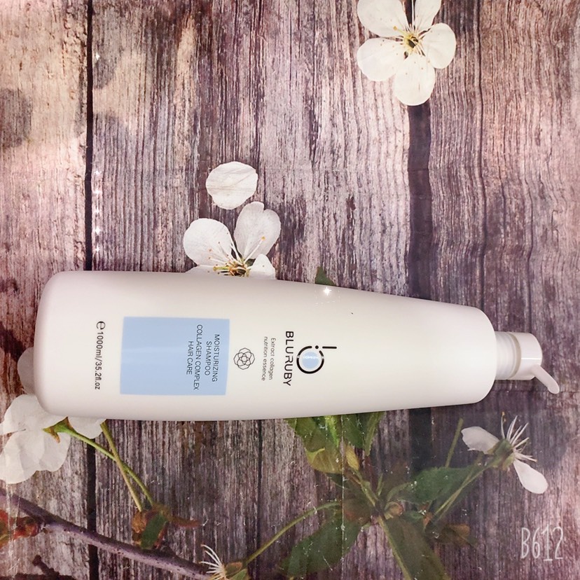 Dầu gội xả huyết thanh dưỡng tóc mềm mượt phục hồi Bluruby 1000ml