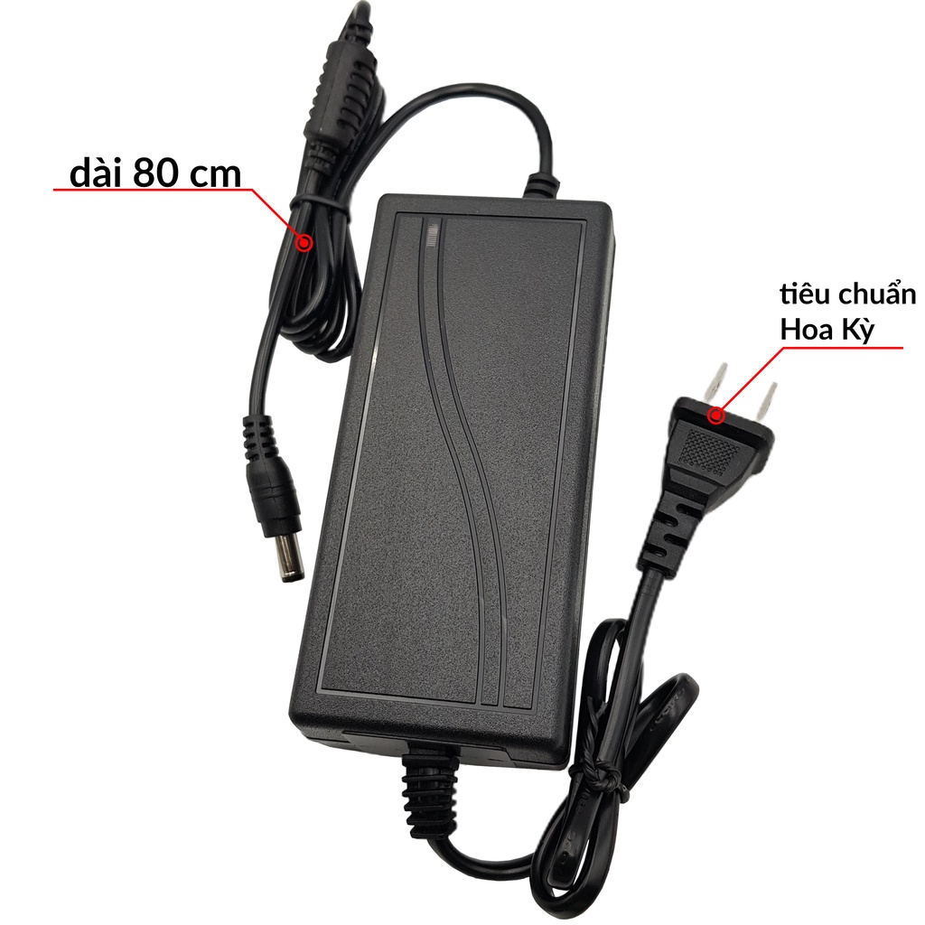 Nguồn adapter 12V 5A đổi điện áp 220VAC xuống 12VDC dùng cho led, động cơ, nguồn cho các thiết bị khác