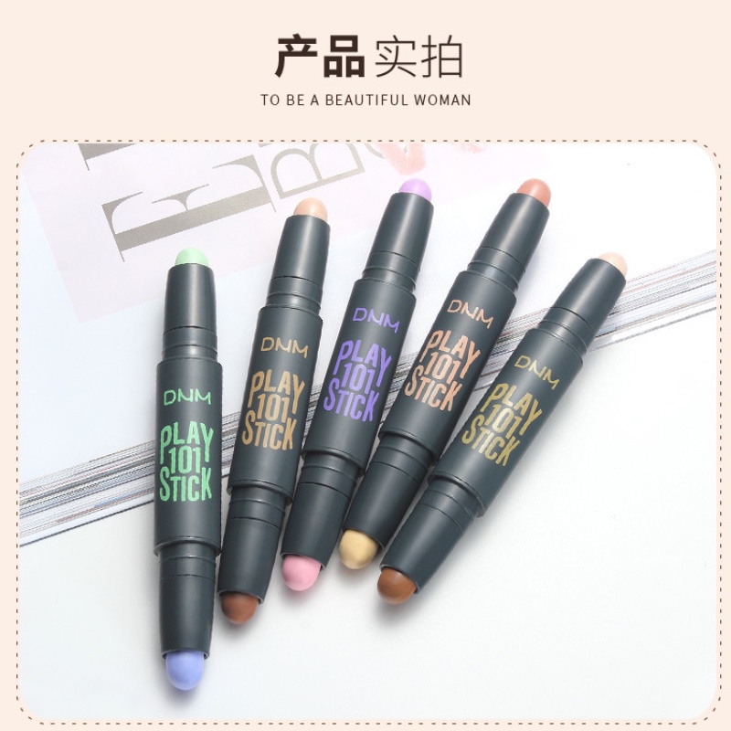 Thỏi kem che khuyết điểm tạo khối và bắt sáng hai đầu nhiều màu sắc DNM | BigBuy360 - bigbuy360.vn