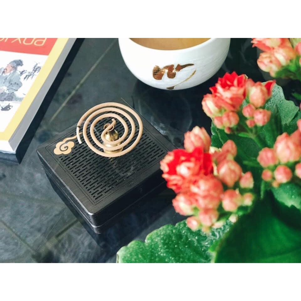 Trầm Hương Vòng Cao Cấp Đốt Thư Giãn Không Hóa Chất Độc Hại, Thơm Nhẹ, Dịu Ngọt