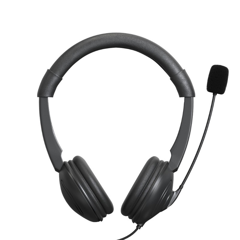 VIVI The volume of the noise-cancelling headset with USB headset is adjustable