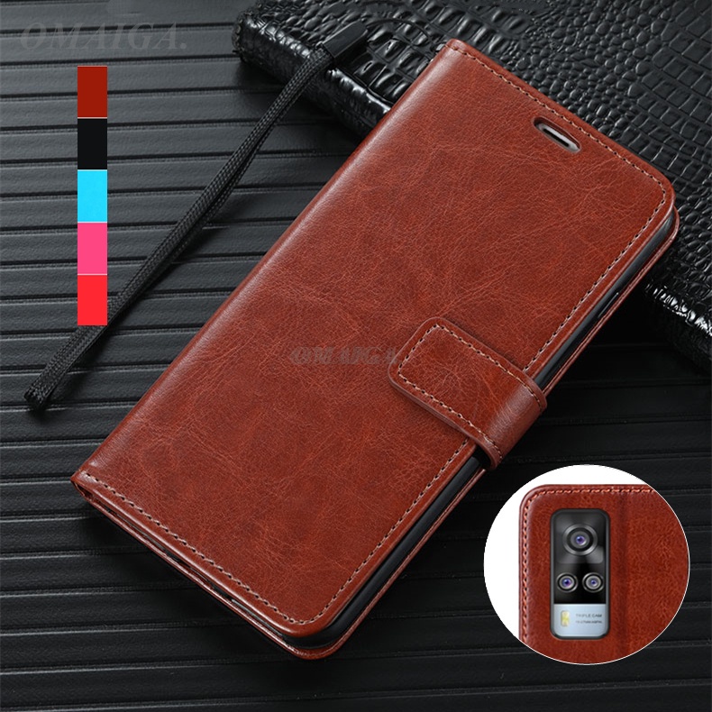 Ốp Điện Thoại Da Gập Cho Vivo Y12A Y20i Y12s Y20S Y50 Y30i Y12s Y72 Y17 Y15 Y12 Y19 Y97 Y85 Y89 Y75S Y79 Y51 Y31