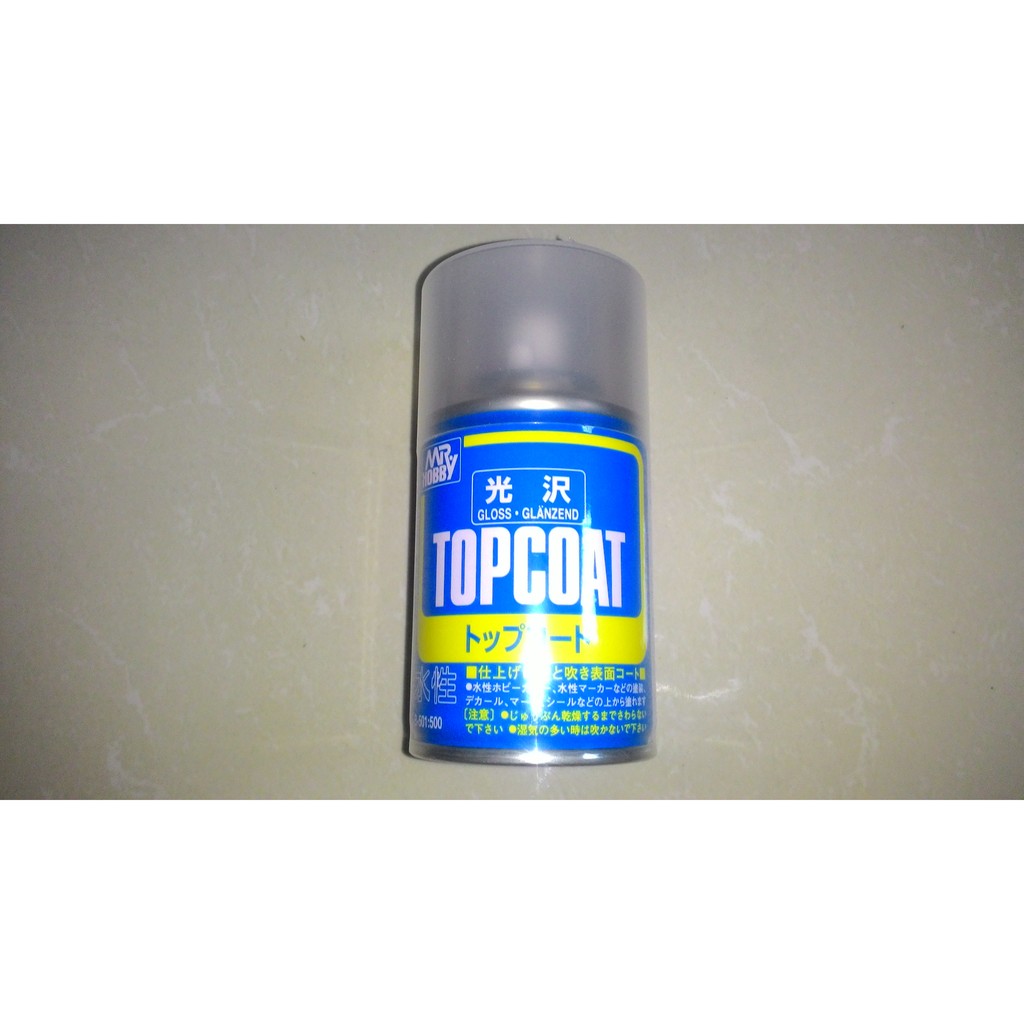 Dụng cụ sơn phủ Mr Hobby Topcoat Gloss B 501