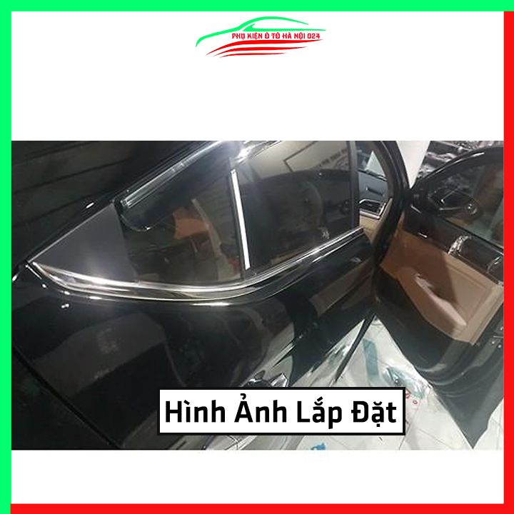 Bộ nẹp viền chân kính inox Getz Loại 6 Chi Tiết