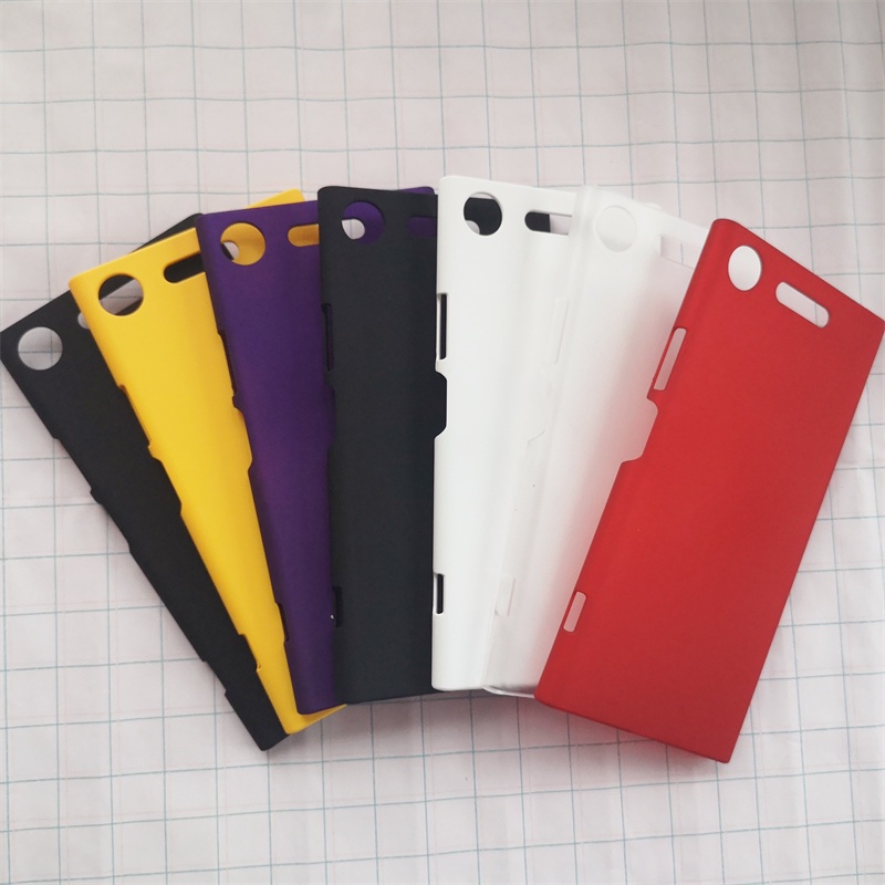 Ốp điện thoại cứng siêu mỏng màu trơn cho Sony Xperia XZ1 XZ Premium