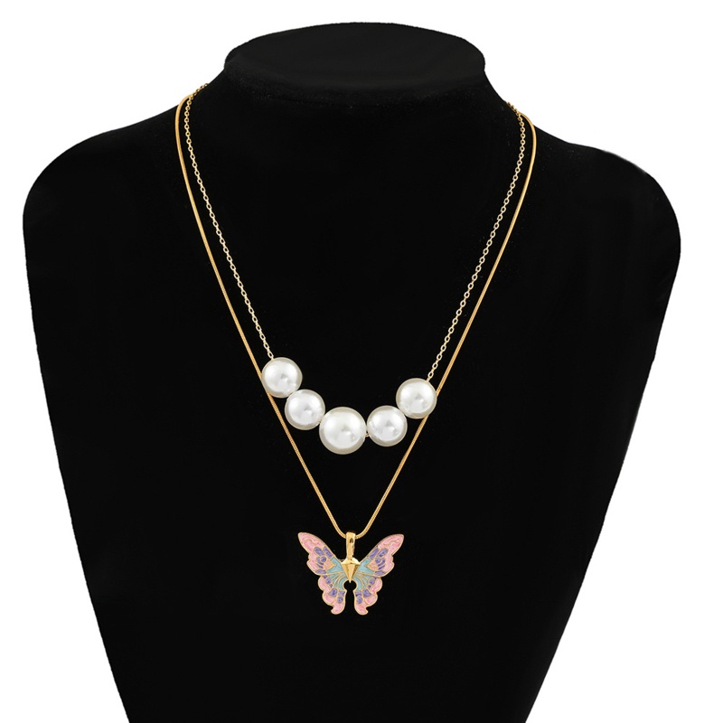 Dây Chuyền Mặt Bướm Nhiều Màu Phong Cách Boho Cho Nam Và Nữ