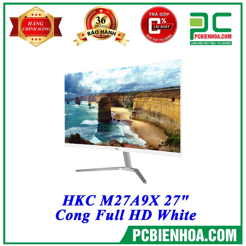 MÀN HÌNH HKC M27A9X 27&quot; CONG FULL HD WHITE