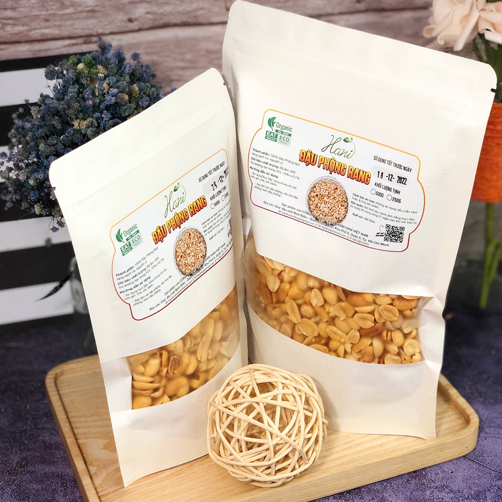 500g Đậu Phộng Rang, Lạc Rang Sạch Vỏ Giòn Thơm ❣️ HANI FOOD