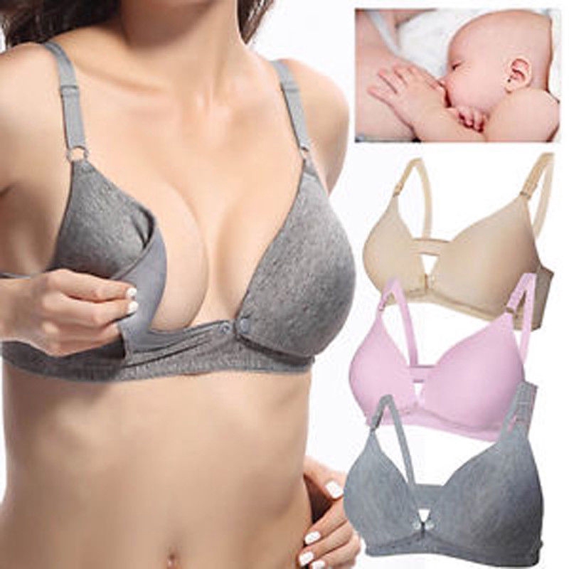 Áo ngực khóa cài trước thuận tiện cho mẹ chăm sóc bé