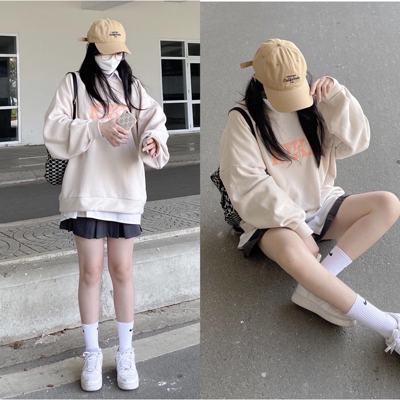 ÁO SWEATER NỮ FORM RỘNG TAY PHỒNG (nhiều mẫu) | BigBuy360 - bigbuy360.vn