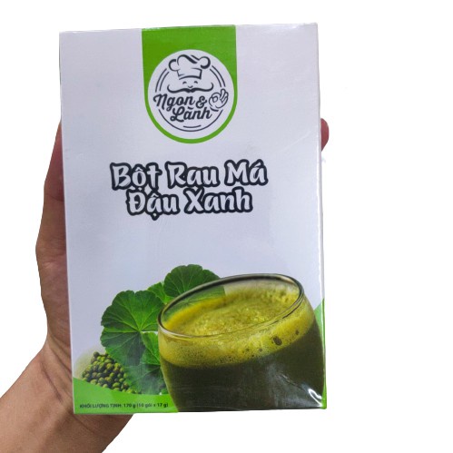 Bột Rau Má Đậu Xanh 170g (10 gói)