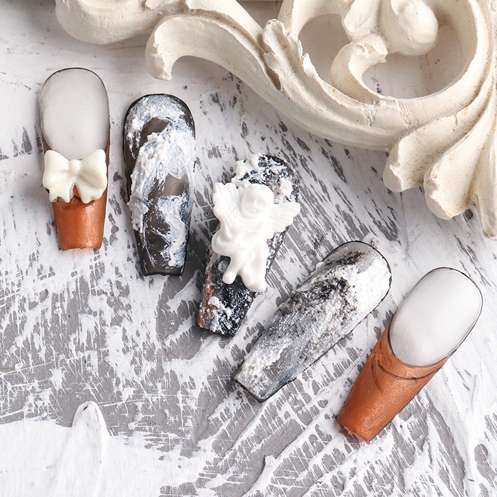 [Hàng mới về] Sơn móng tay 6ml tạo kiểu ba chiều làm đẹp cho nữ