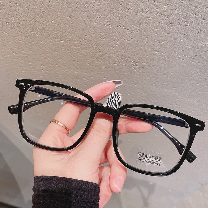 Kính Chống Nắng Gọng Vuông Chống Ánh Sáng Xanh Thời Trang Hàn Quốc