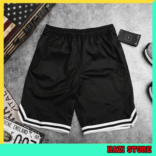 Quần short đùi nam đen phối trắng, trắng phối đen cá tính