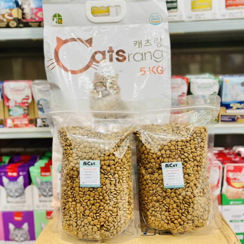 Thức Ăn Hạt cho Mèo CATSRANG Hàn Quốc | Cats Rang Best Seller - Túi 1kg