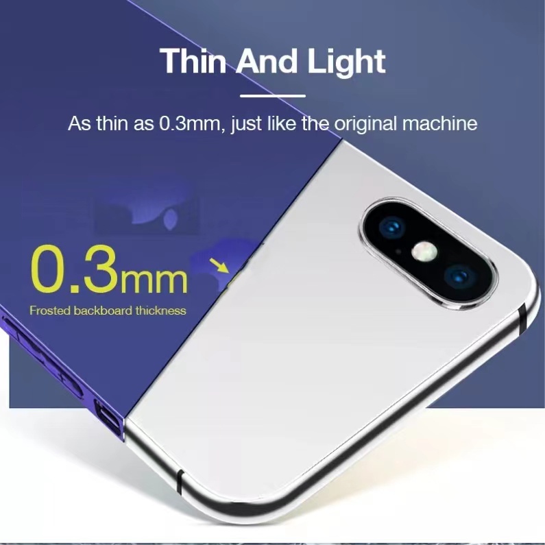 Ốp lưng điện thoại mờ mạ cạnh thẳng Hình vuông TPU mềm mỏng chống va đập cho iPhone X XS MAX XR 11 PRO MAX Full Camera Protector Case