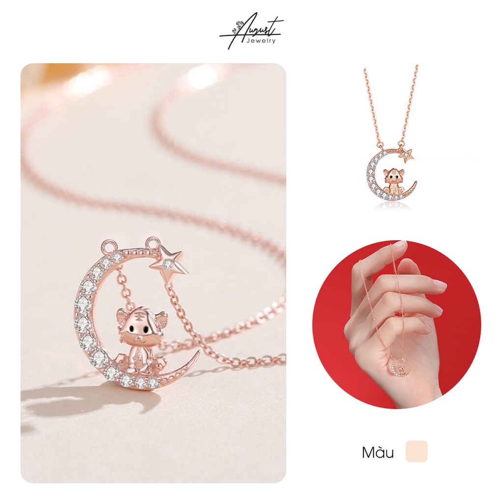 [Augustcloth | AugustJewelry] Dây chuyền/ vòng cổ hợp kimchú Hổ dễ thương 2022