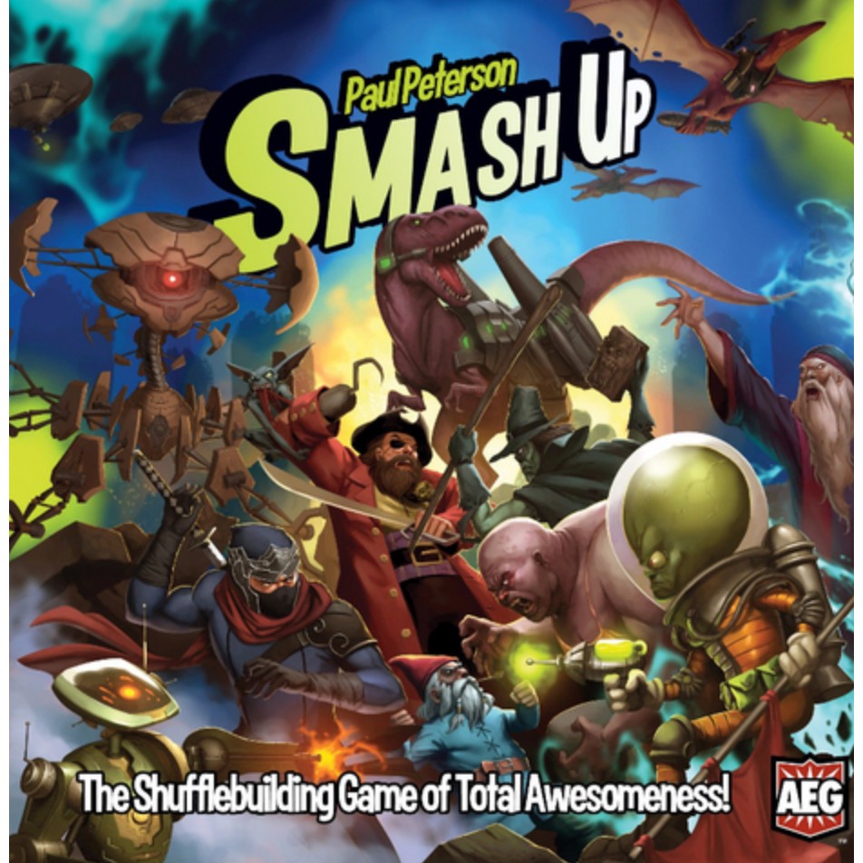 BOARDGAME Smash up CƠ BẢN - [tiếng việt]- giá siêu rẻ