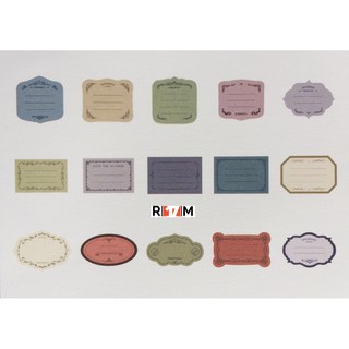Sticker Label - Note - Room17vn
