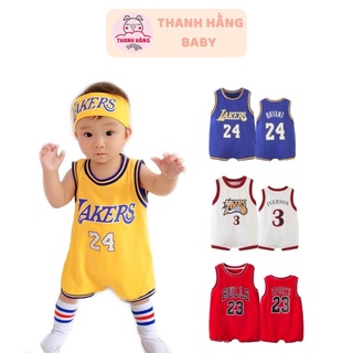 Body Cho Bé, Body Bóng Rổ Năng Động Thanh Hằng Baby 5 Đến 13 Kg