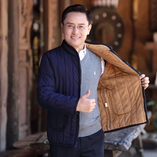 Áo phao nam lót lông