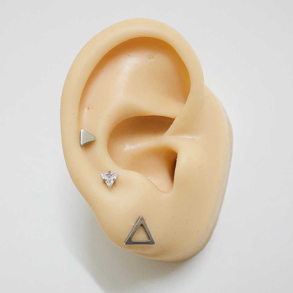 [COMBO] Tiết Kiệm 10-15K Set Khuyên Tai Bông Tai Titan Unisex Không Đen Không Ngứa Không Gỉ Sét Không Dị Ứng Titan